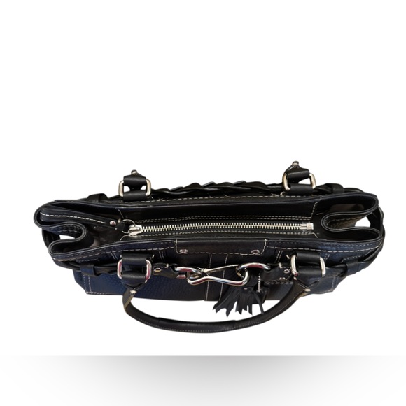 Coach Hampton Pebbled Leather Tote - Picture 11 of 13